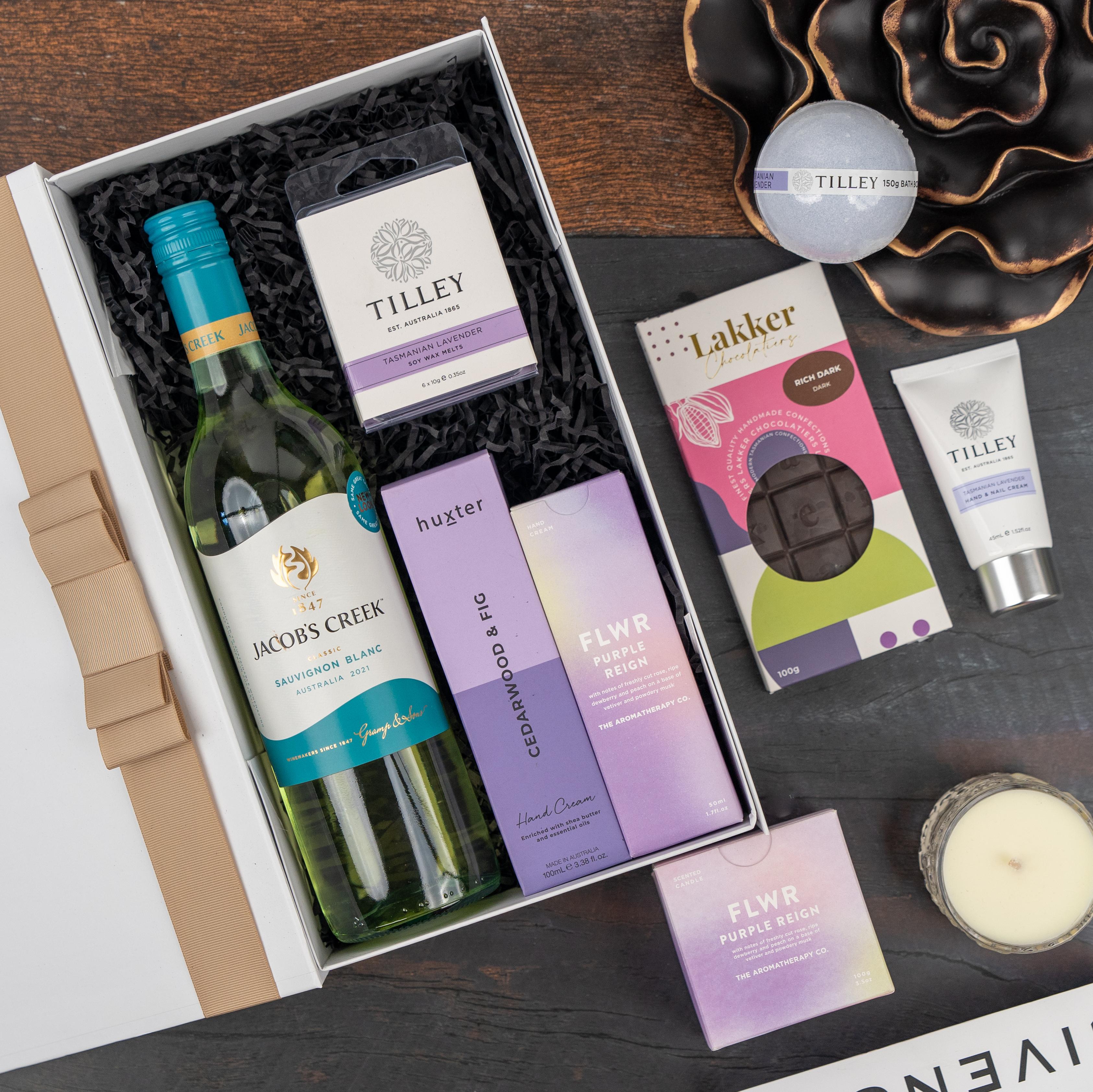 Chardonnay and Self-Care Hamper