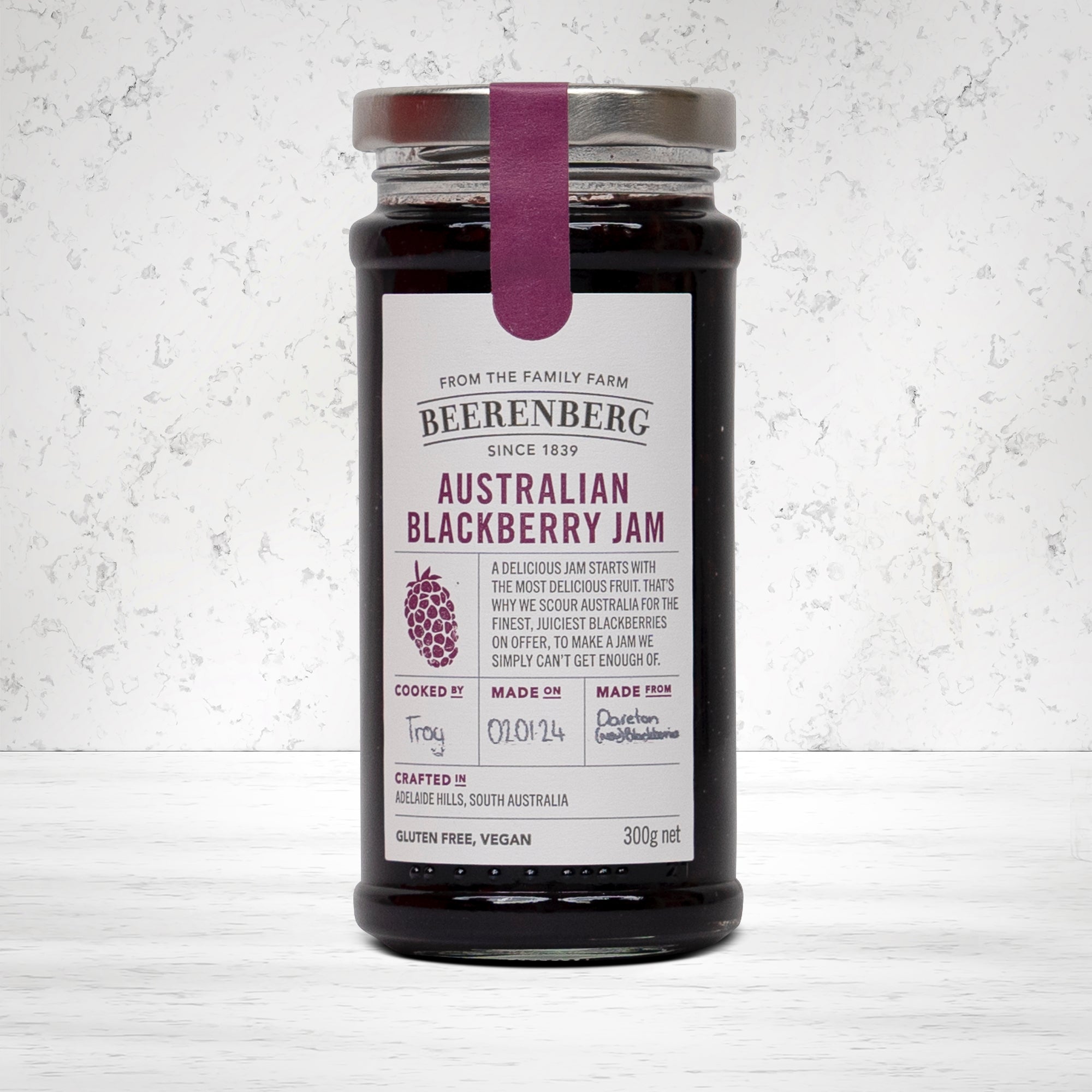 Beerenberg Blackberry Jam 300 grams