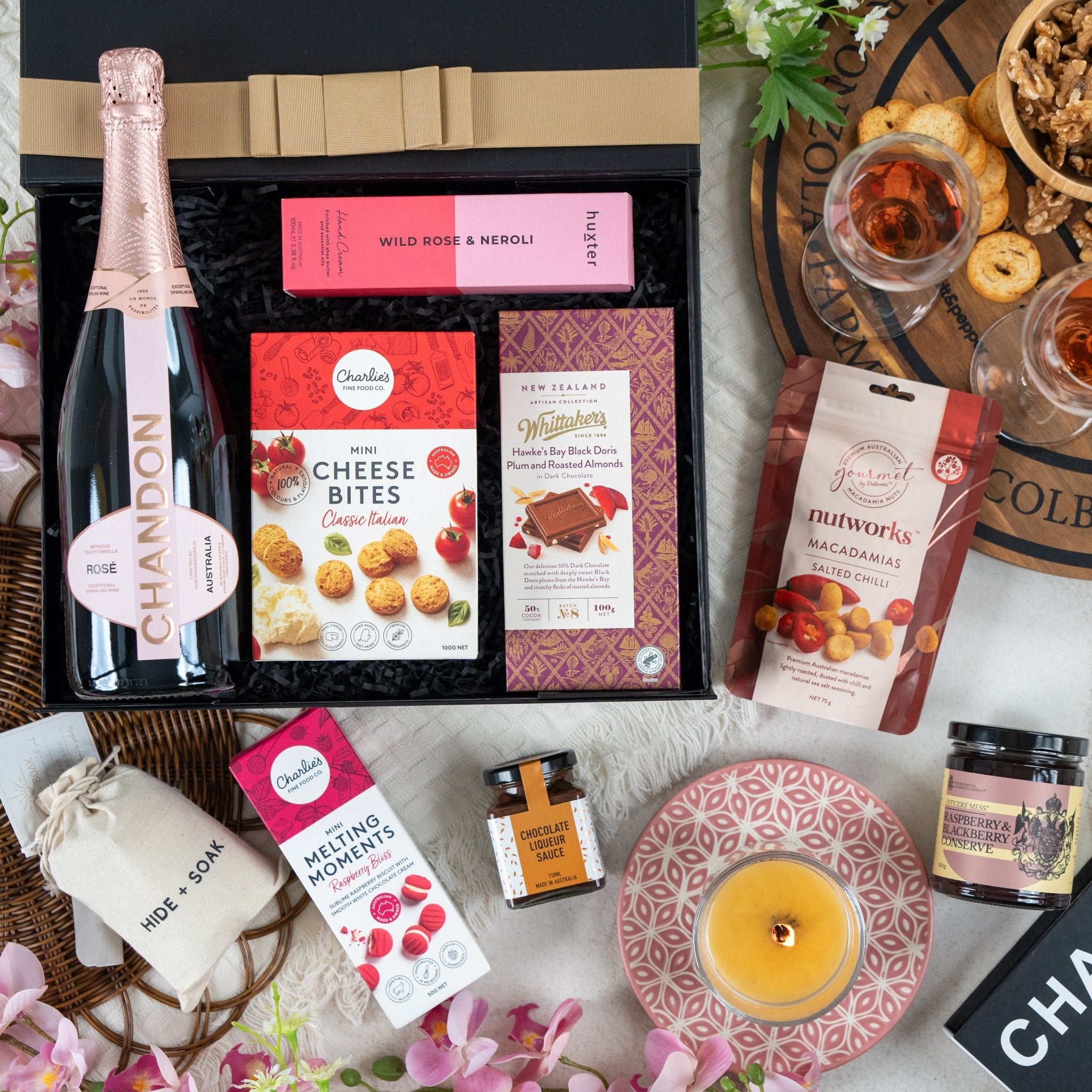 Chandon Rosé Luxury Selection Hamper - The Hamper Boutique Co