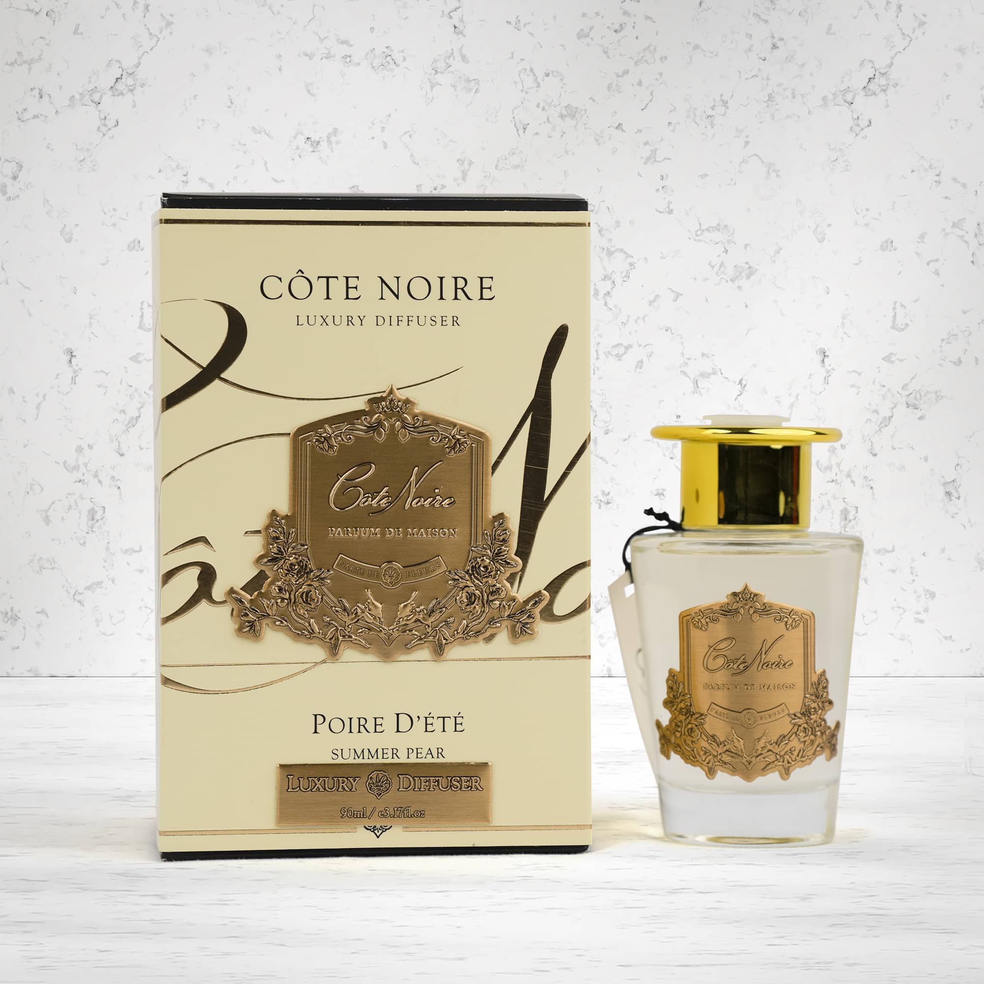 Cote Noir Summer Pear Diffuser Gold 90 ml