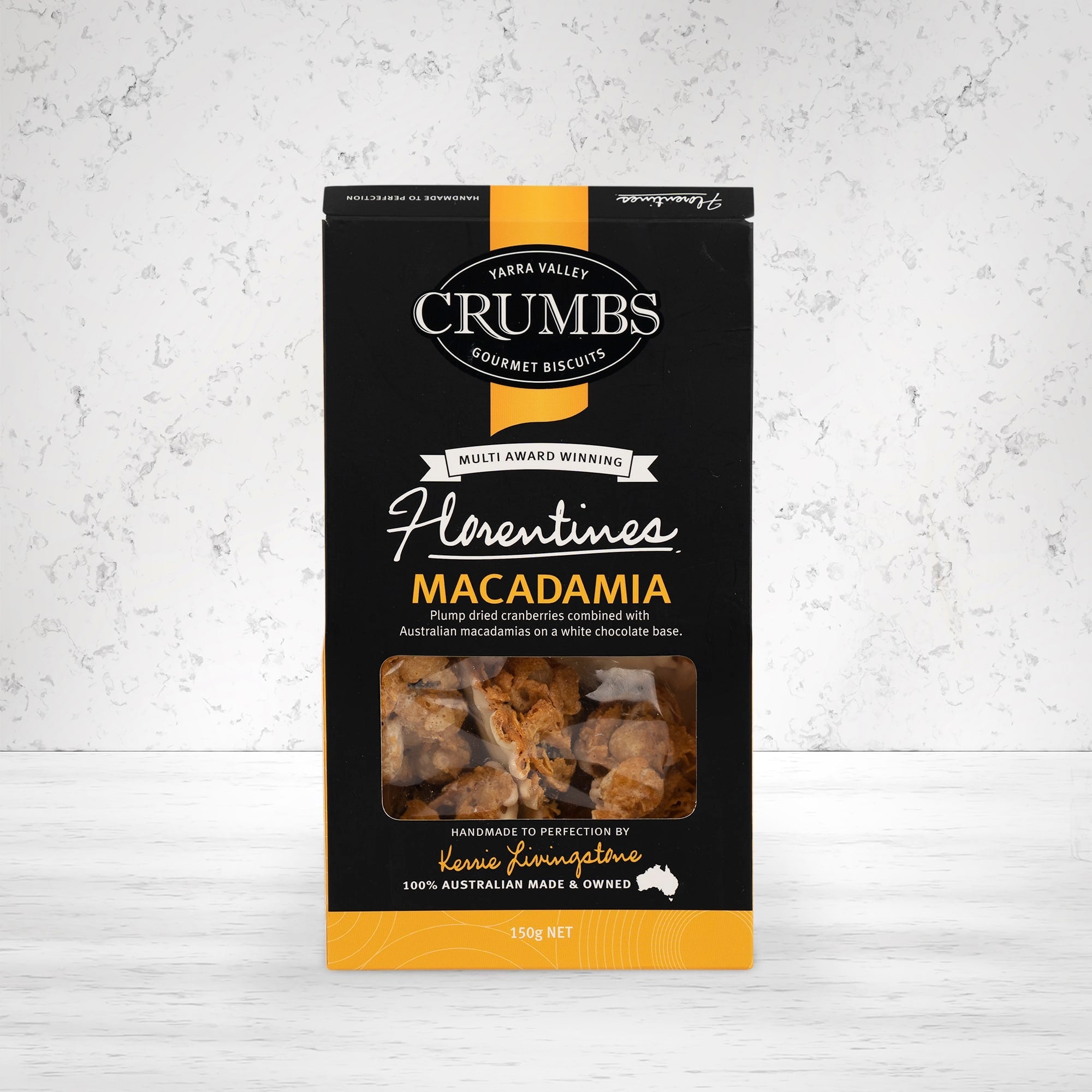 Crumbs Macadamia Florentines