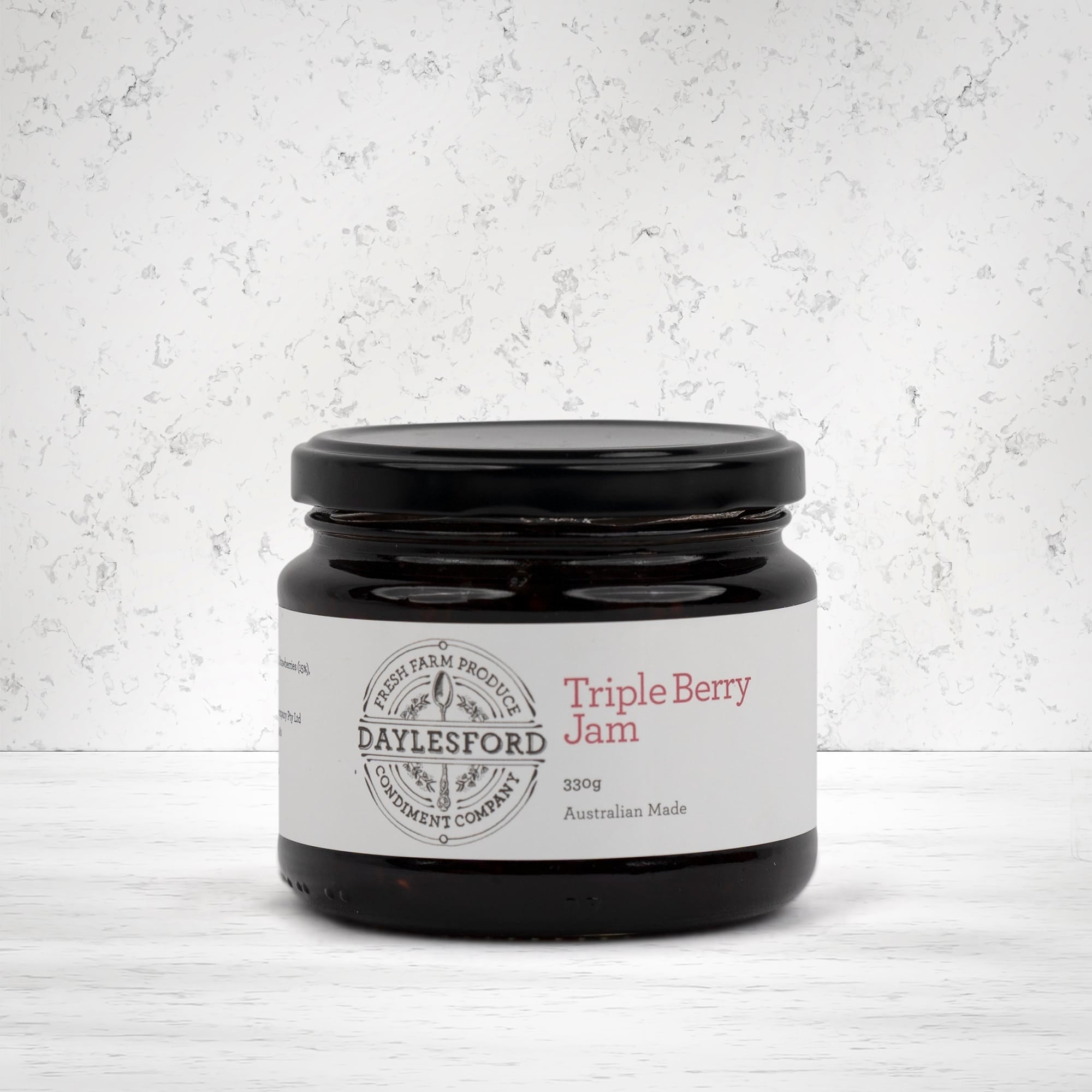 Daylesford Condiment Company Triple Berry Jam 330 grams