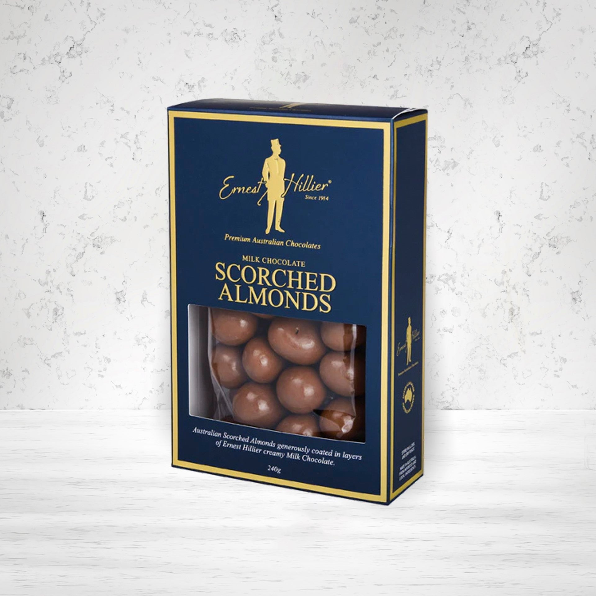 Ernest Hillier Milk Chocolate Scorched Almonds 240 grams