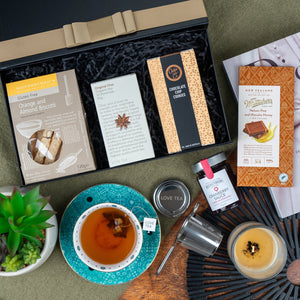 Exotic Explorations Tea Hamper - The Hamper Boutique Co