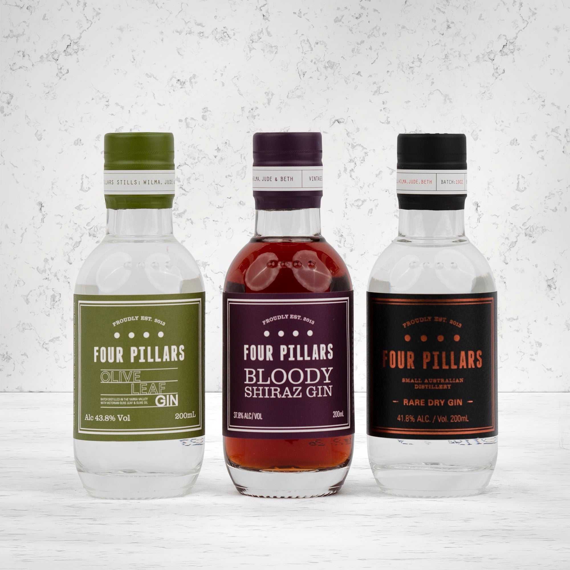 Four Pillars Gin Gift Pack 3 x 200 ml