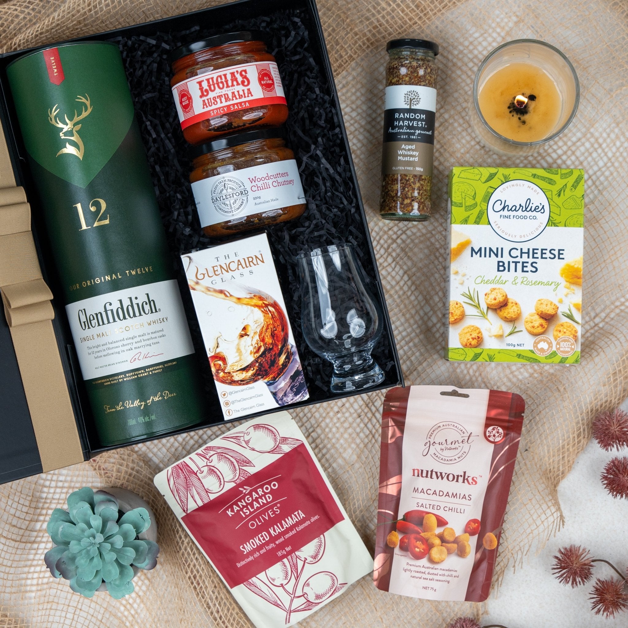 Glenfiddich Connoisseur's Hamper - The Hamper Boutique Co