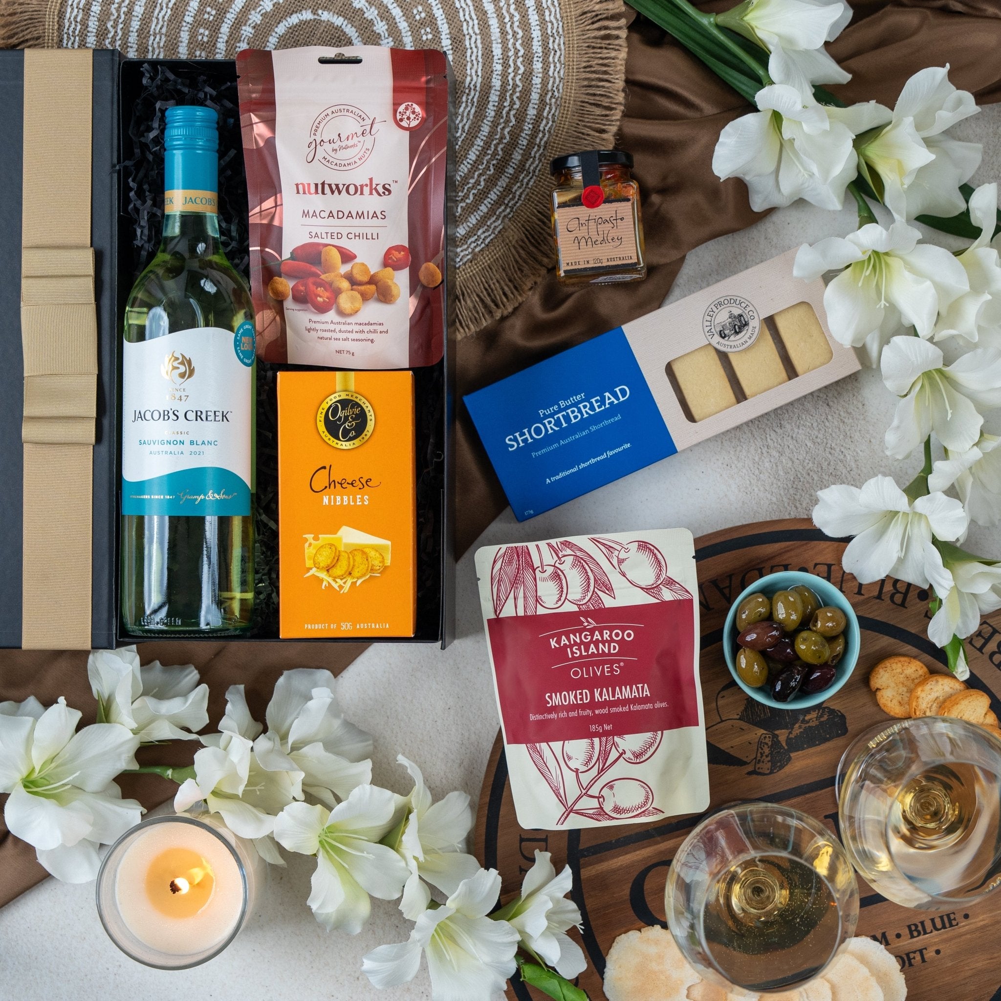 Gourmet Getaway Gift Hamper - The Hamper Boutique Co