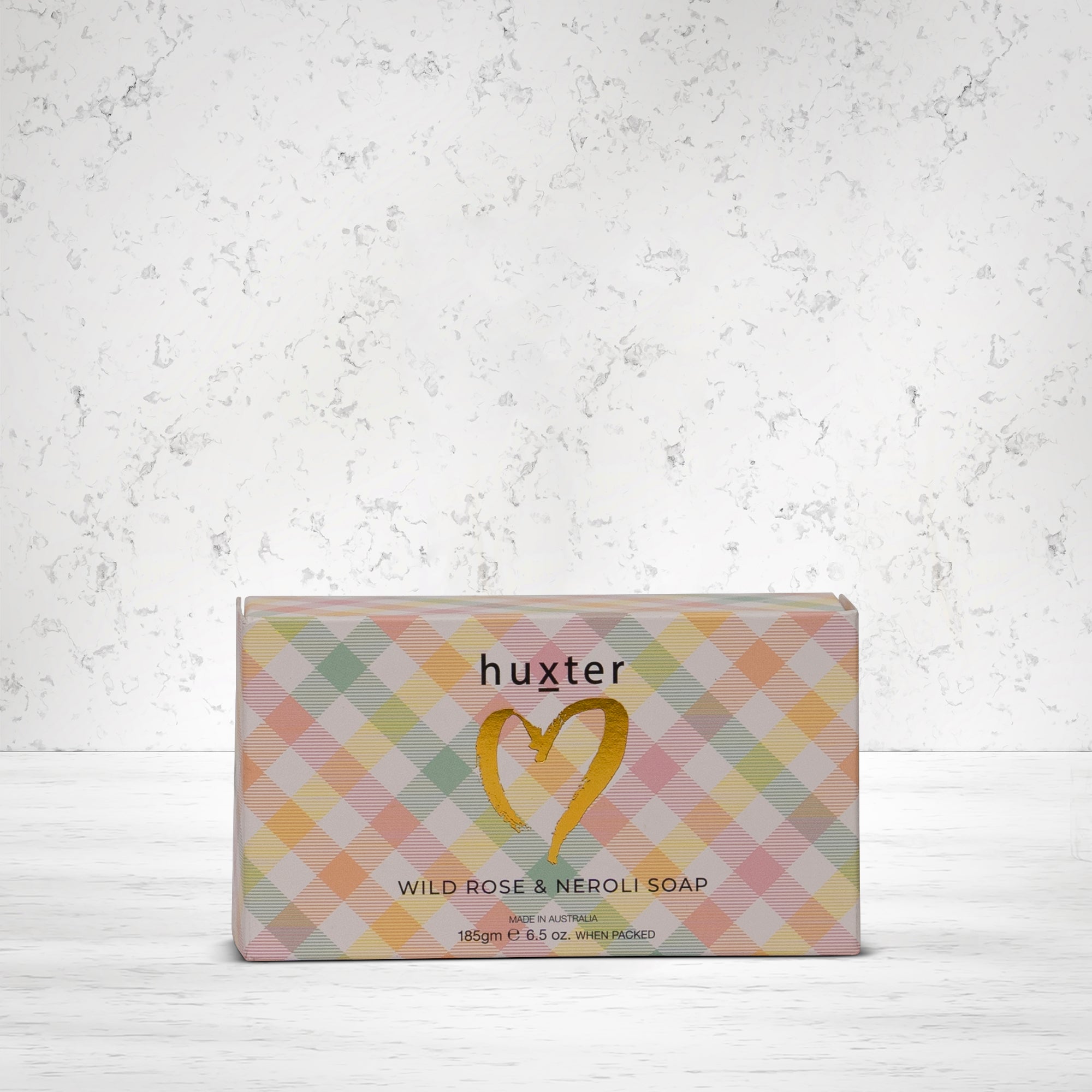 Huxter Wild Rose and Neroli Soap 185 grams - The Hamper Boutique Co