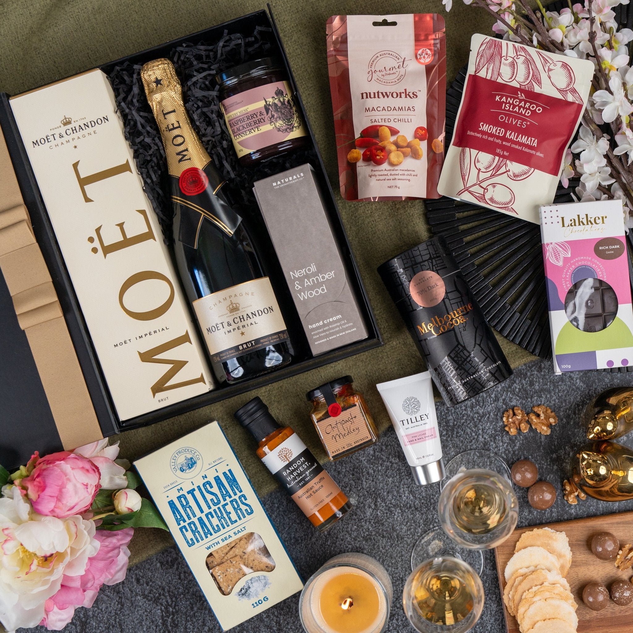 Moët & Chandon Connoisseur's Selection Hamper - The Hamper Boutique Co