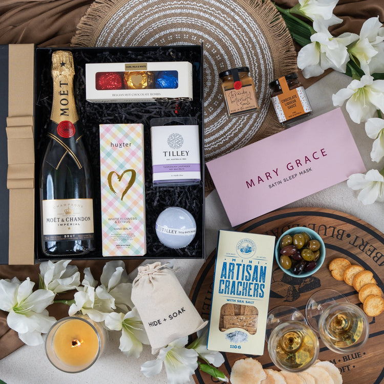 Moët & Chandon Luxury Celebration Hamper - The Hamper Boutique Co