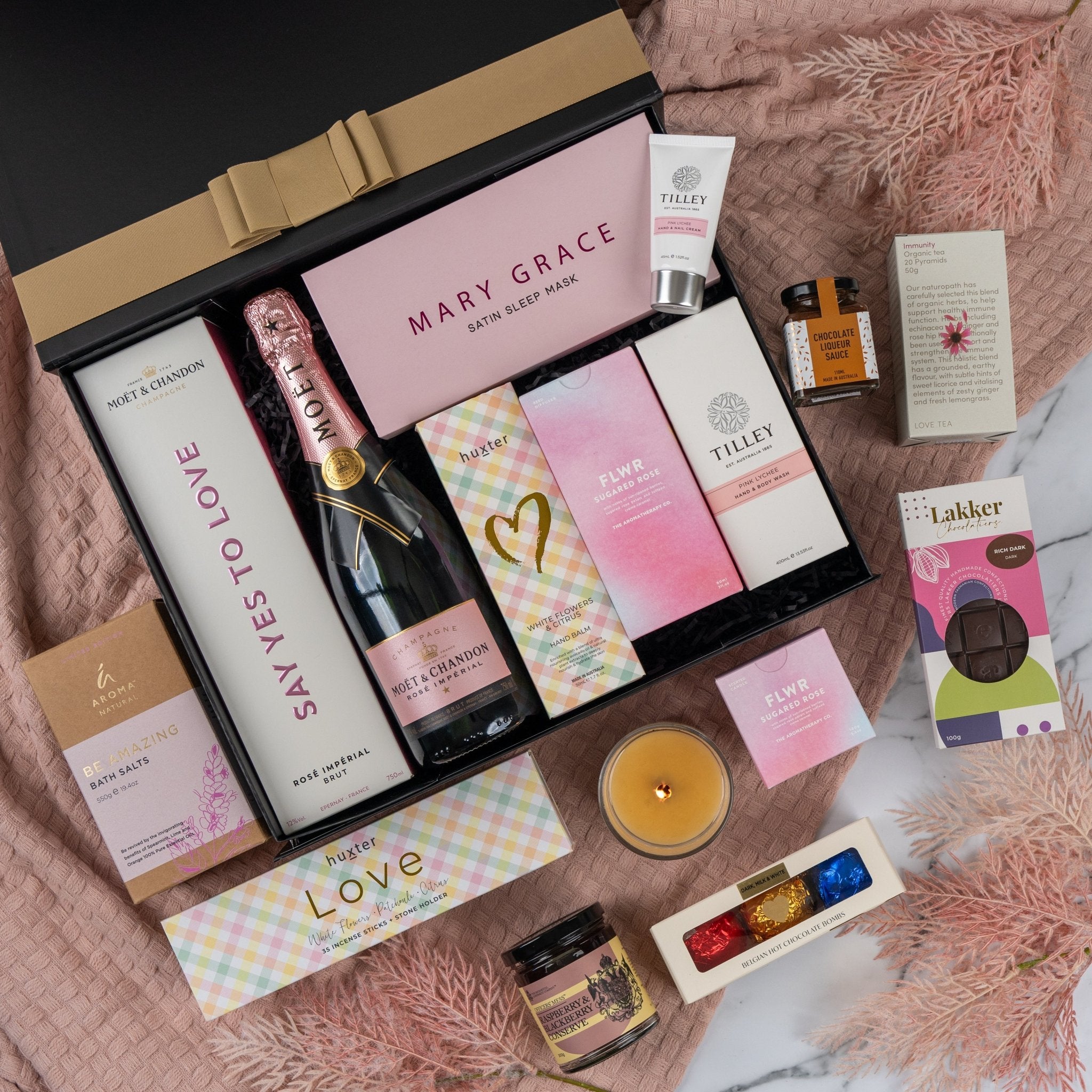 Moët & Chandon Rosé Grand Celebration Hamper - The Hamper Boutique Co