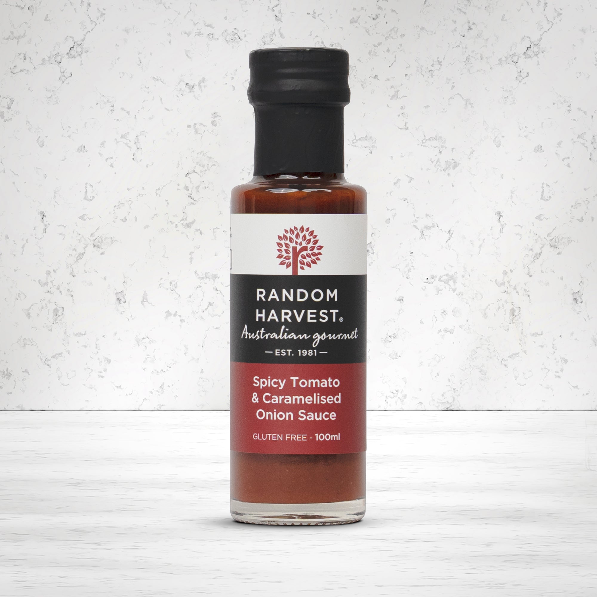 Random Harvest Spicy Tomato and Caramelised Onion Sauce 100 ml