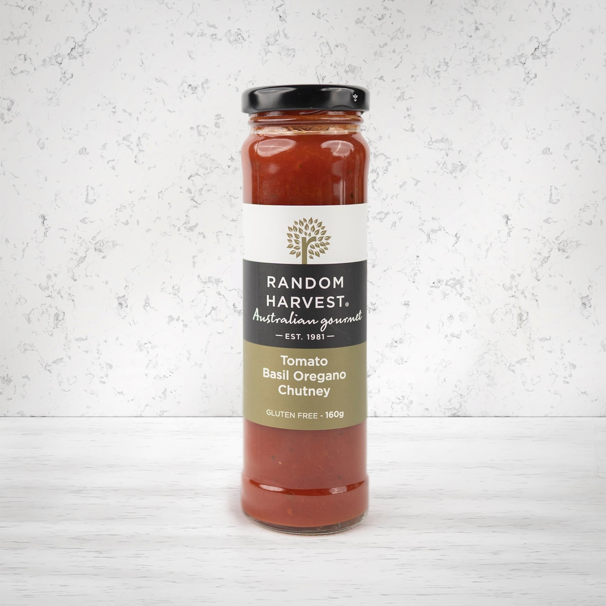 Random Harvest Tomato Basil Oregano Chutney 160 grams