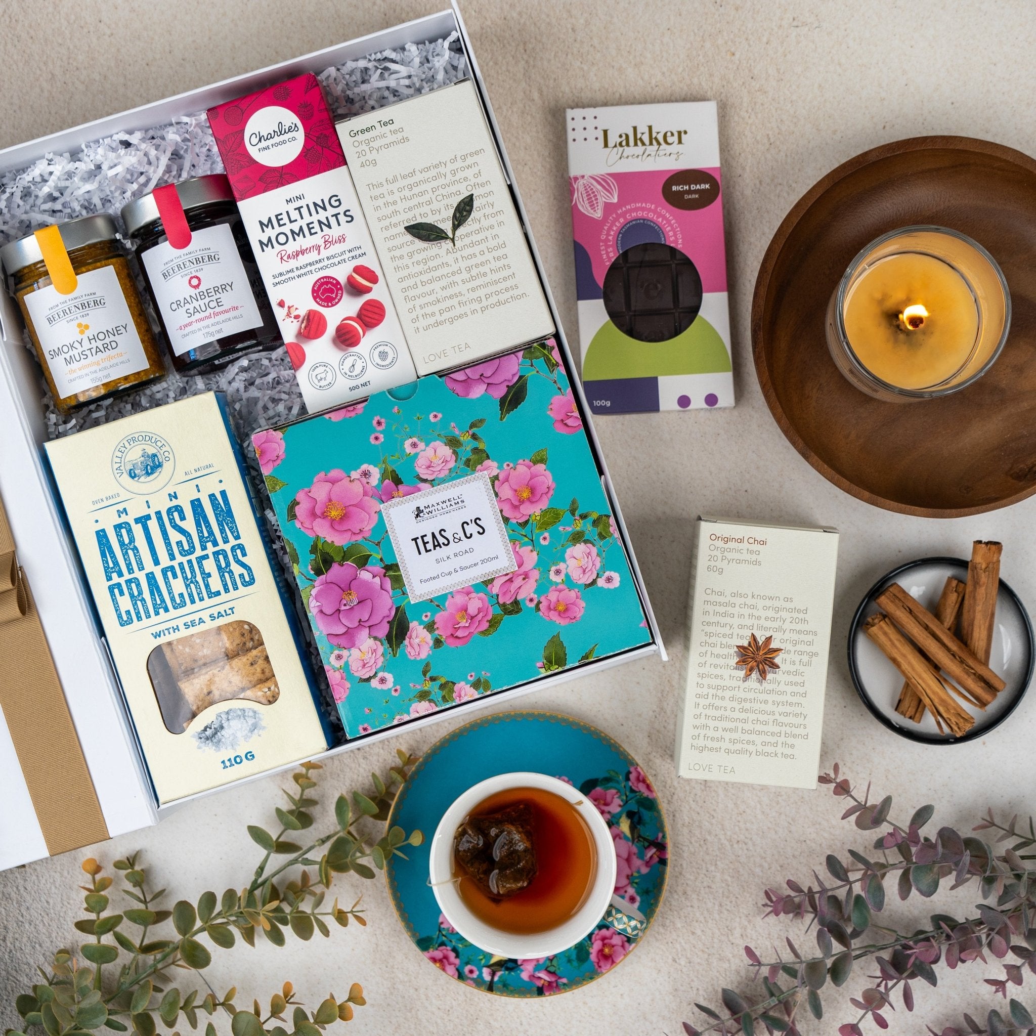 Sweet Indulgence Tea Hamper - The Hamper Boutique Co