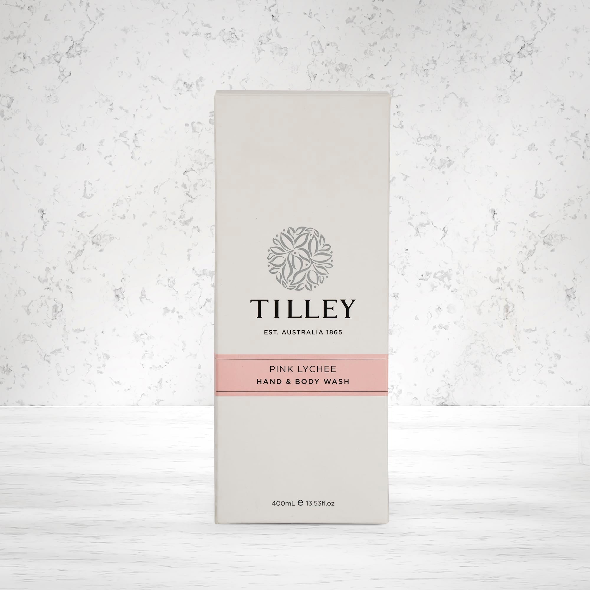 Tilley Pink Lychee Hand and Body Wash 400 ml - The Hamper Boutique Co