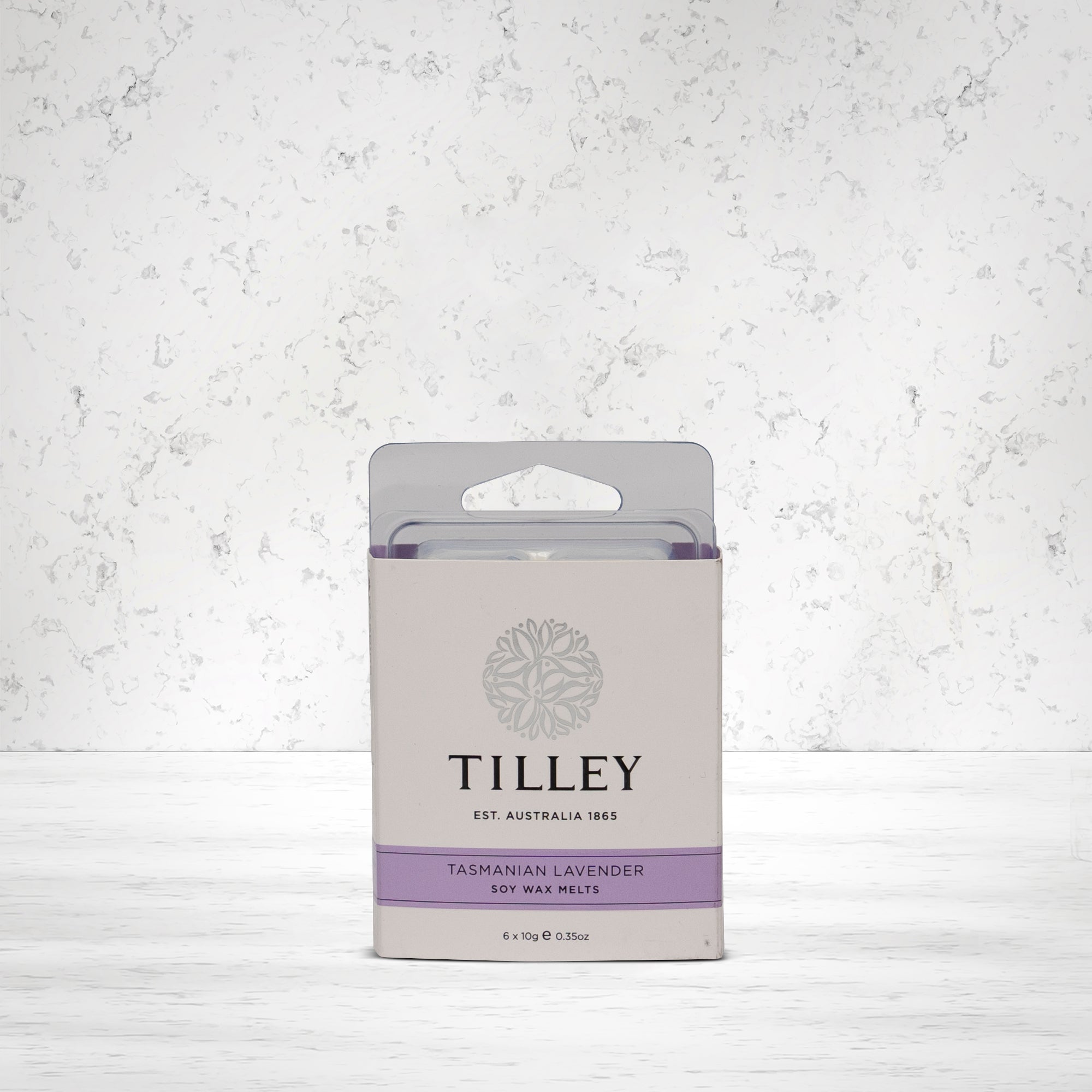 Tilley Tasmanian Lavender Square Soy Melts 60 grams