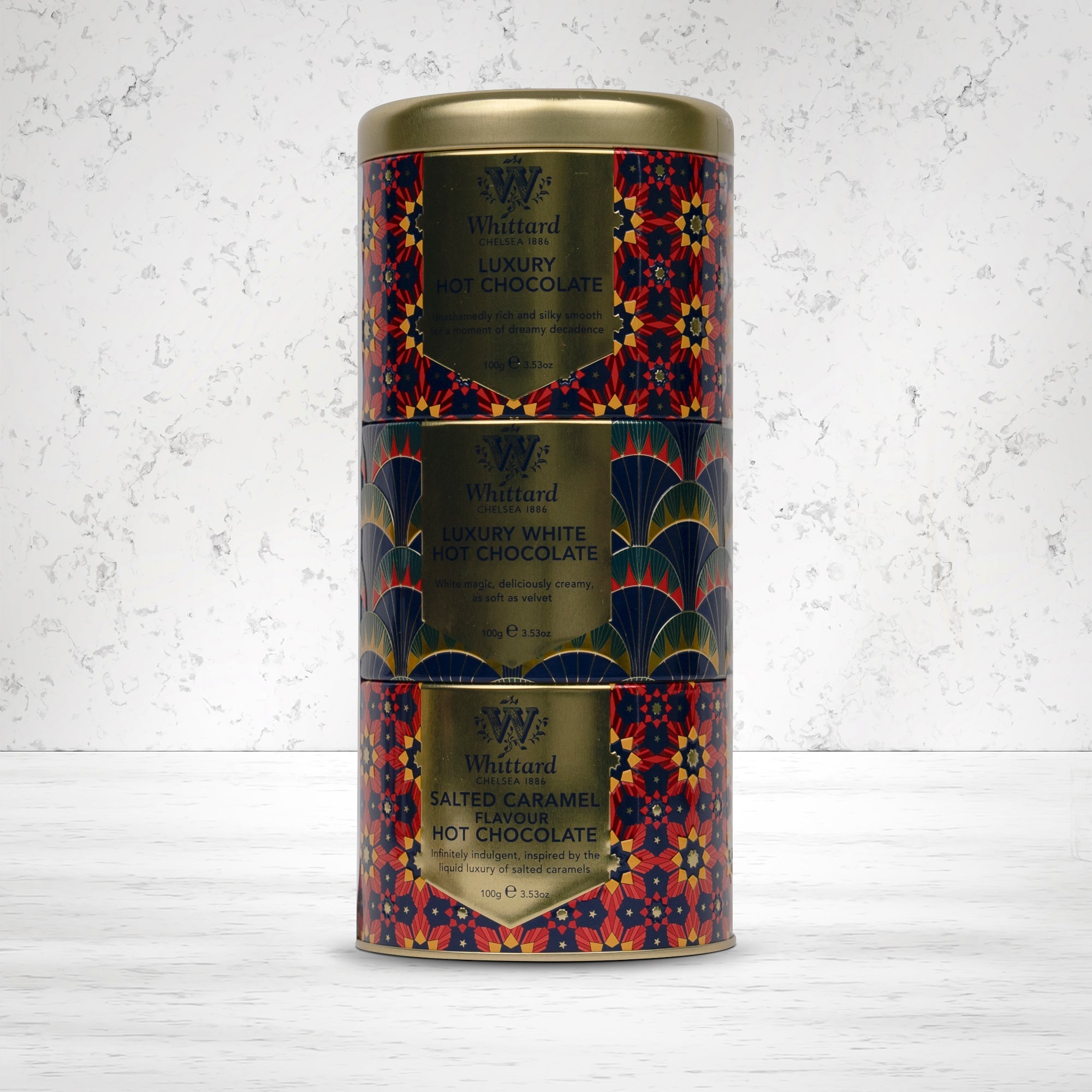 Whittard Luxury Hot Chocolate Tin Collection | The Hamper Boutique Co